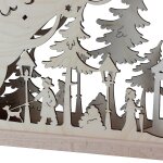 Original Erzgebirge - 3D Schwibbogen Kapelle im Wald...