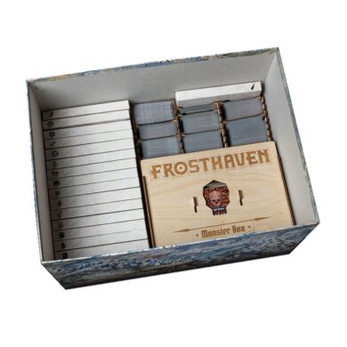 Laserox Sortiereinsatz FrostBox - Monsterbox Version für Frosthaven