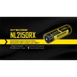 Nitecore NL2150RX 21700 Li-Ion Akku 3,6V 5000mAh mit...