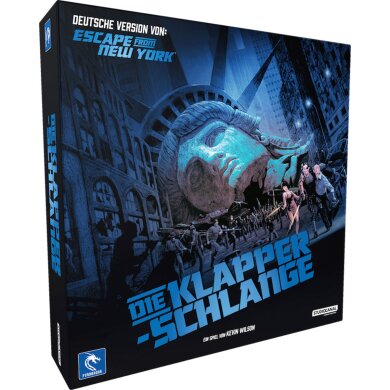 HeidelBÄR Games Die Klapperschlange (Escape from New York) - Brettspiel (+)