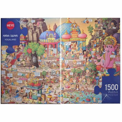 Heye Marino Degano "Yogaland" Puzzle - 1500 Teile