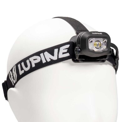 Lupine Penta Pro 4SC 1400 Lm 5700k - Stirnlampe mit 3,5Ah SmartCore Akku Schwarz