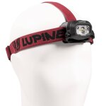 Lupine Penta Pro 1400 Lm 5700k - Stirnlampe mit 3,5Ah SmartCore Akku Dunkelrot-Schwarz