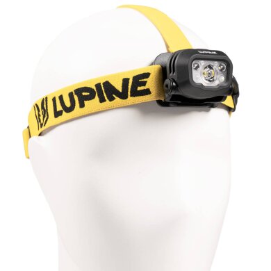 Lupine Penta Pro 1400 Lm 5700k - Stirnlampe mit 3,1Ah Hardcase Akku Gelb-Schwarz
