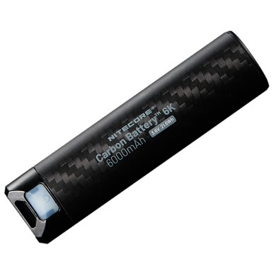 Nitecore Carbon Battery 6K - 6000 mAh Akku 21.6Wh