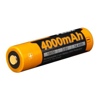 Fenix ARB-L18-4000 18650 3,6V - Li-Ion Akku 4000mAh