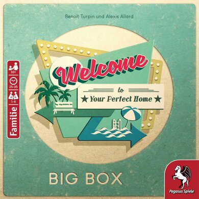 Pegasus Spiele Welcome To Your Perfect Home Big Box (DE) - Brettspiel